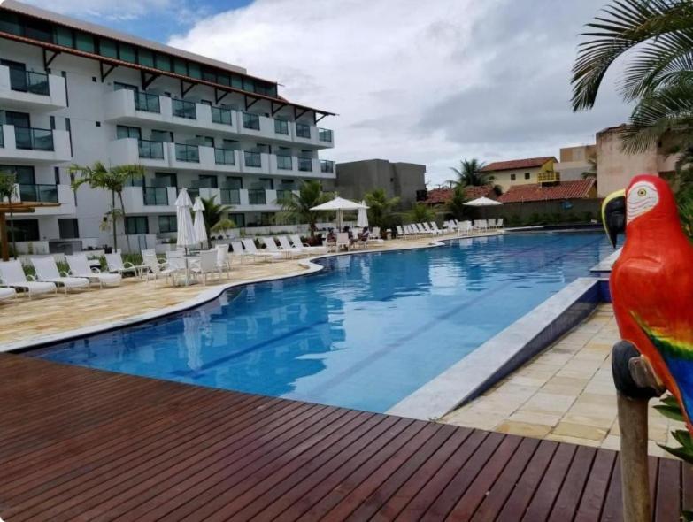 Laguna Beach Flat - Luxo Frente Para Piscina Porto de Galinhas Luaran gambar