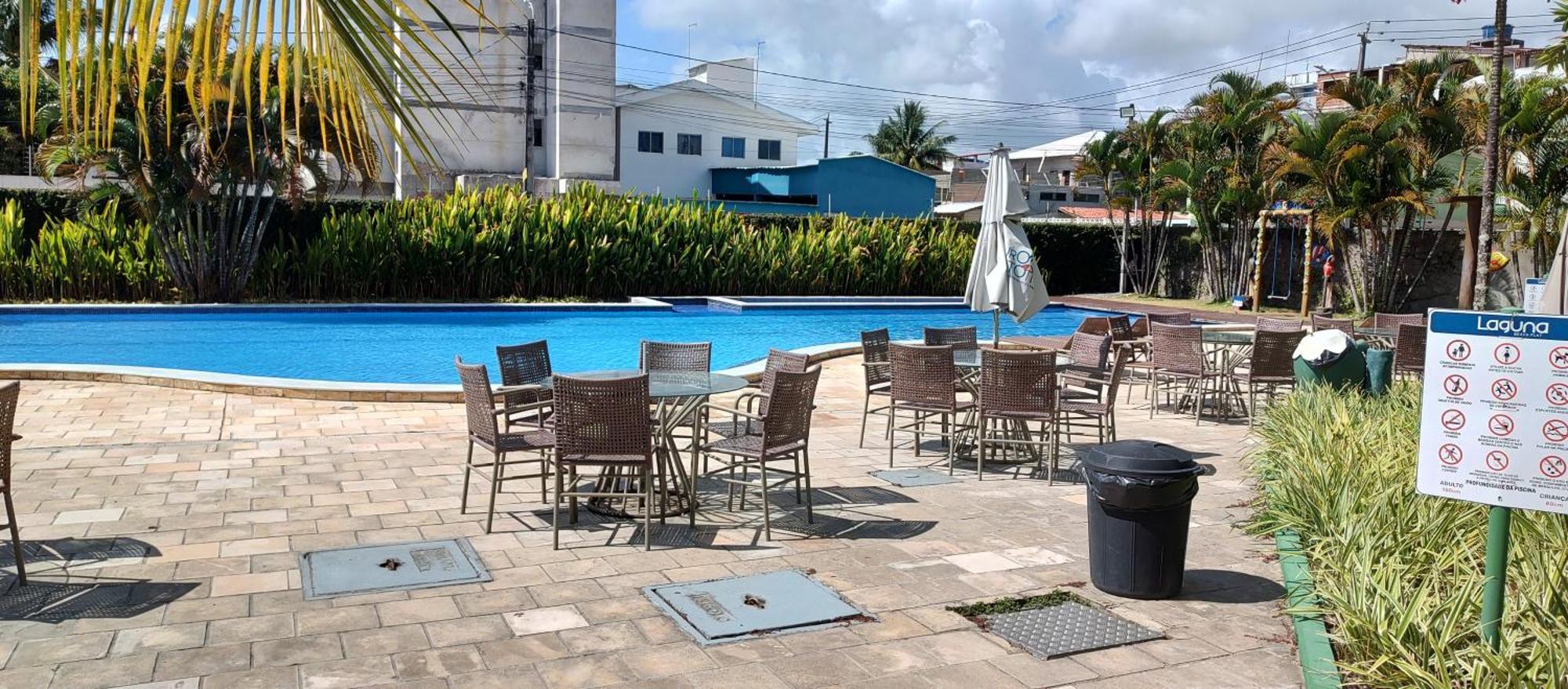 Laguna Beach Flat - Luxo Frente Para Piscina Porto de Galinhas Luaran gambar